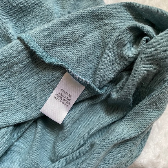 Reflex | short sleeve colorblock crewneck T-shirt blue and gray - Picture 4 of 5